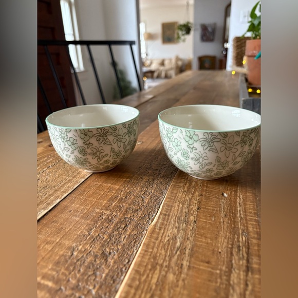 Floral Dipping Bowls, Set of Two - Picture 6 of 16